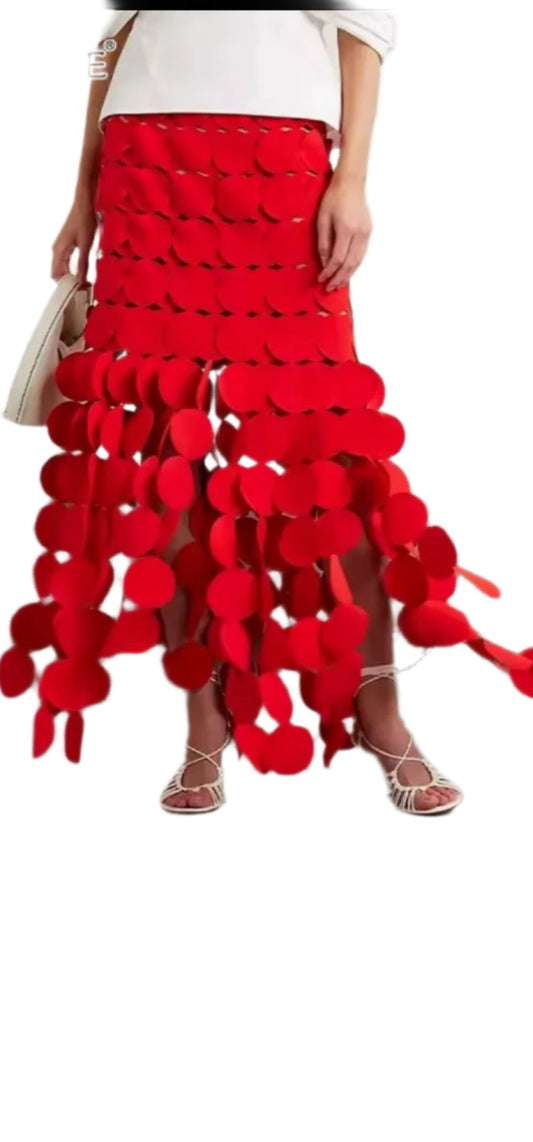 Alexis A Line Midi Skirt