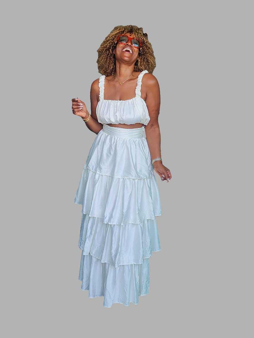 Keana Ruffle Two Piece Set