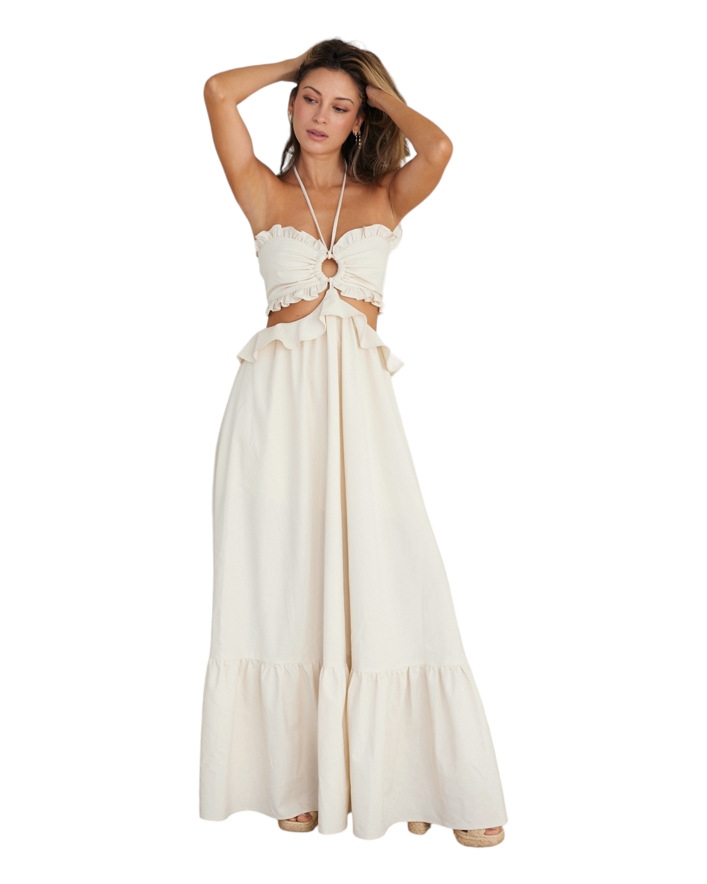 Coastal Dream Cut Out Maxi