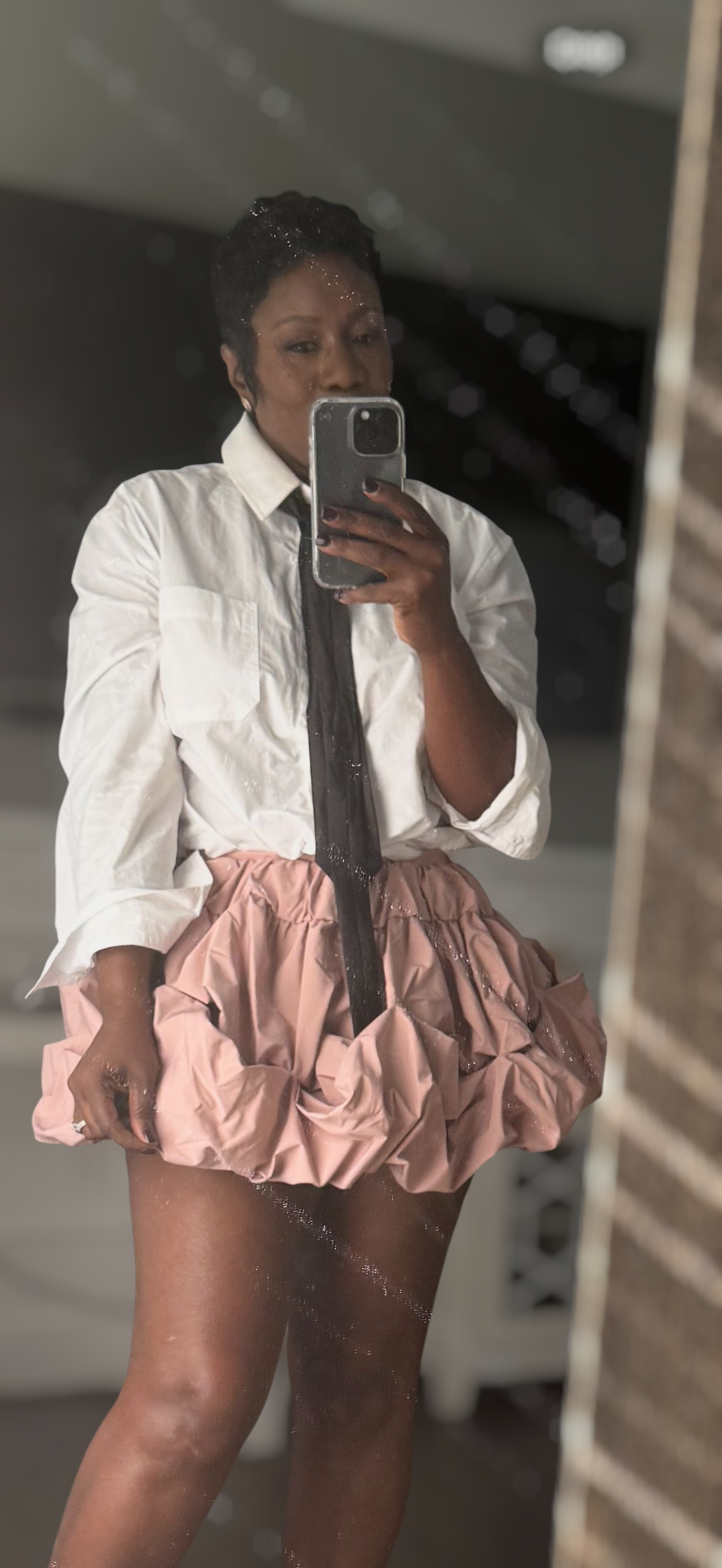 Bella Bubble Mini Skirt