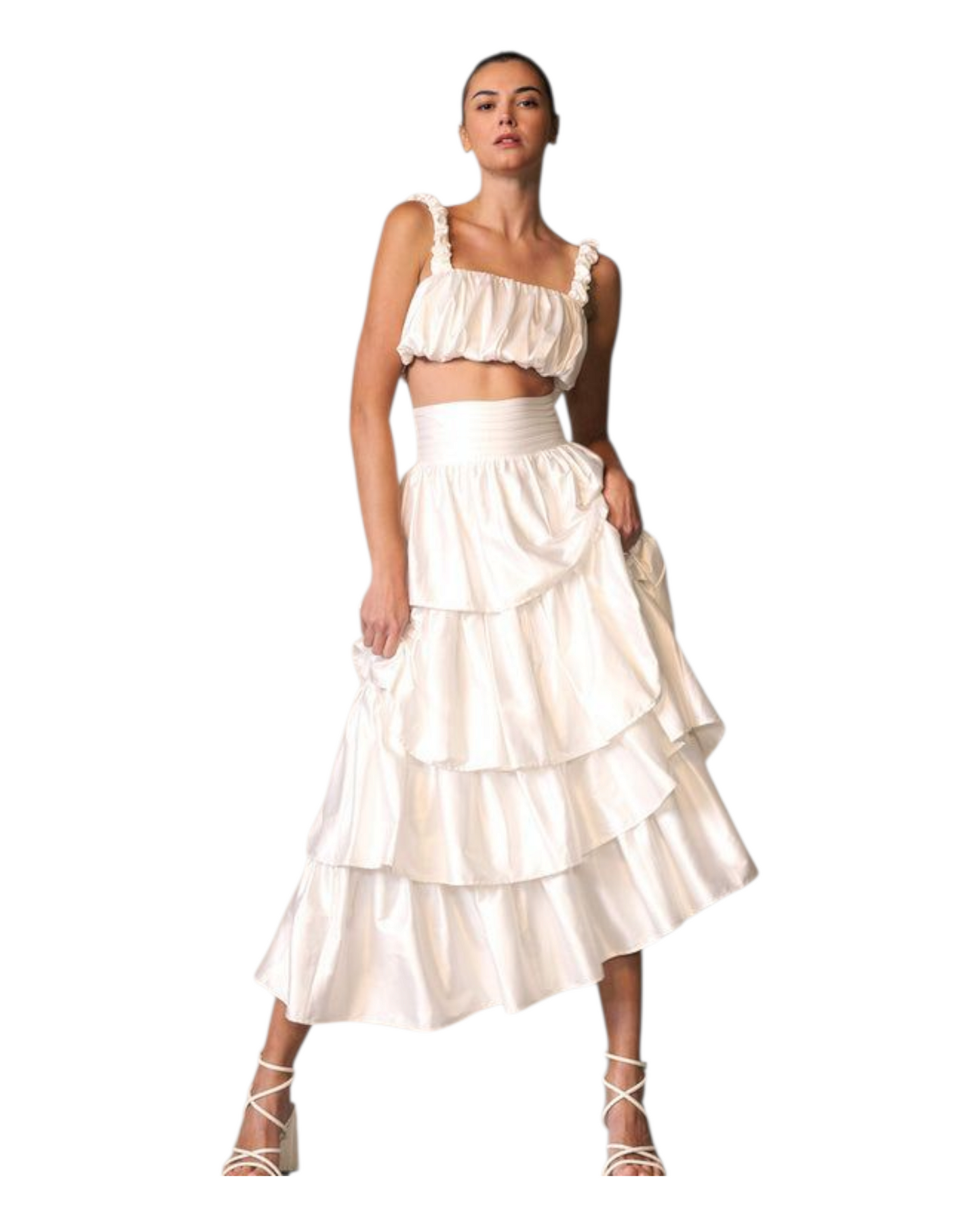 Keana Ruffle Two Piece Set