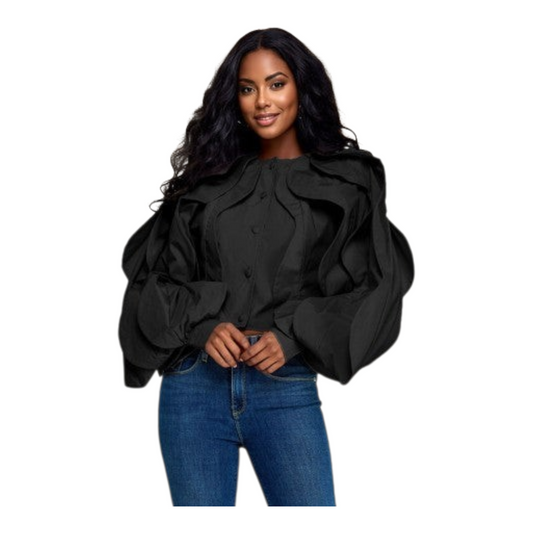 Bring The Drama Cape Jacket