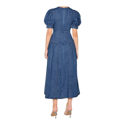 Dainty Denim Dress