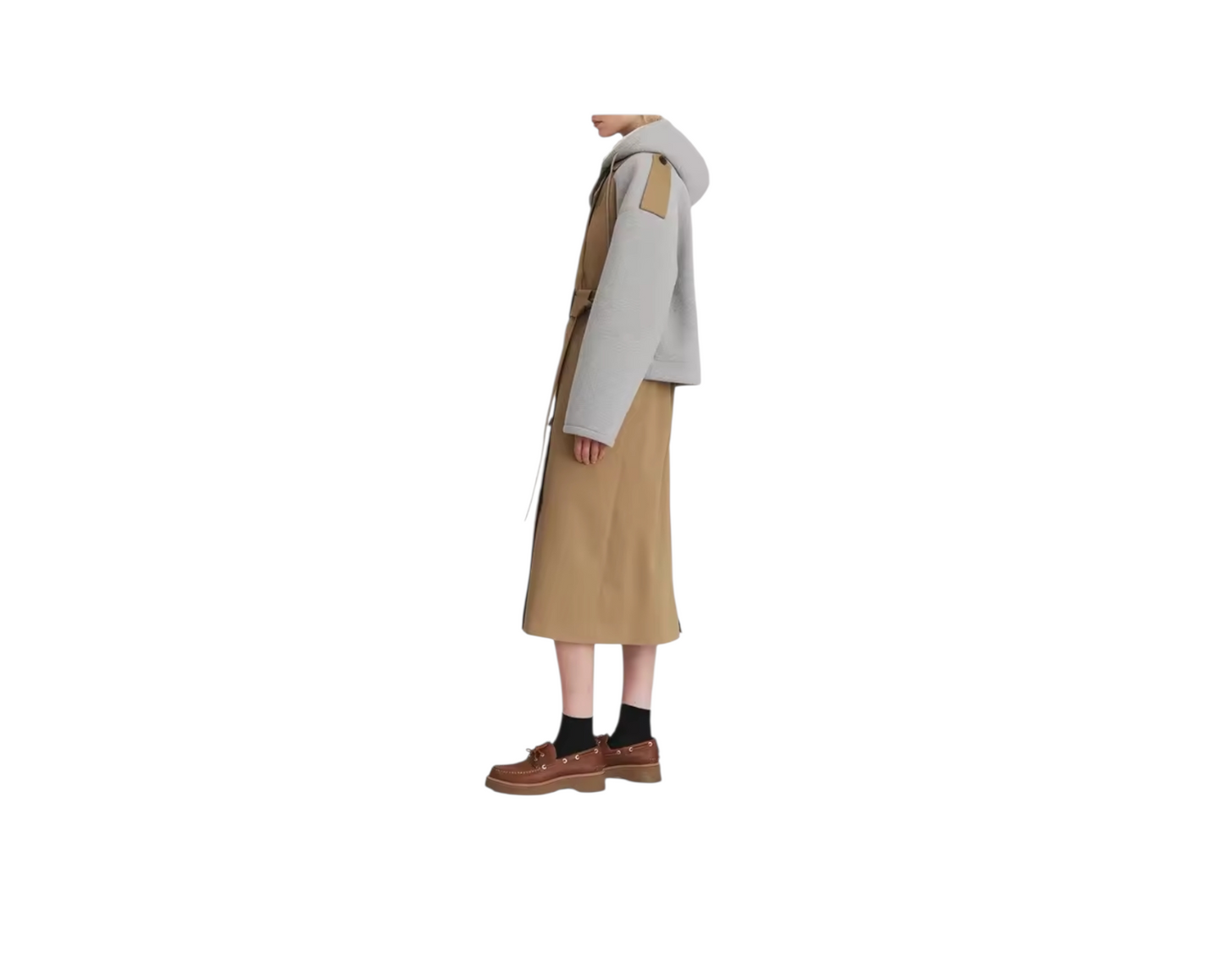 Rhiana Retro Hooded Trench