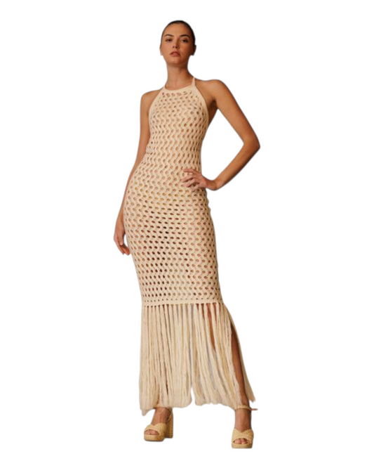 Cabo Vacay Crotchet Maxi