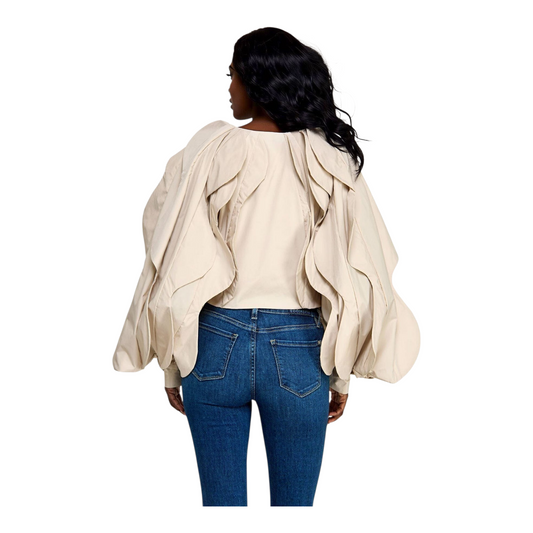 Bring The Drama Crop Jacket (Black) *Preorder* ETA 5/16