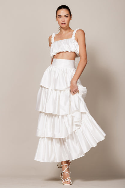 Keana Ruffle Two Piece Set