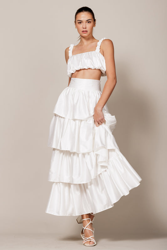 Keana Ruffle Two Piece Set
