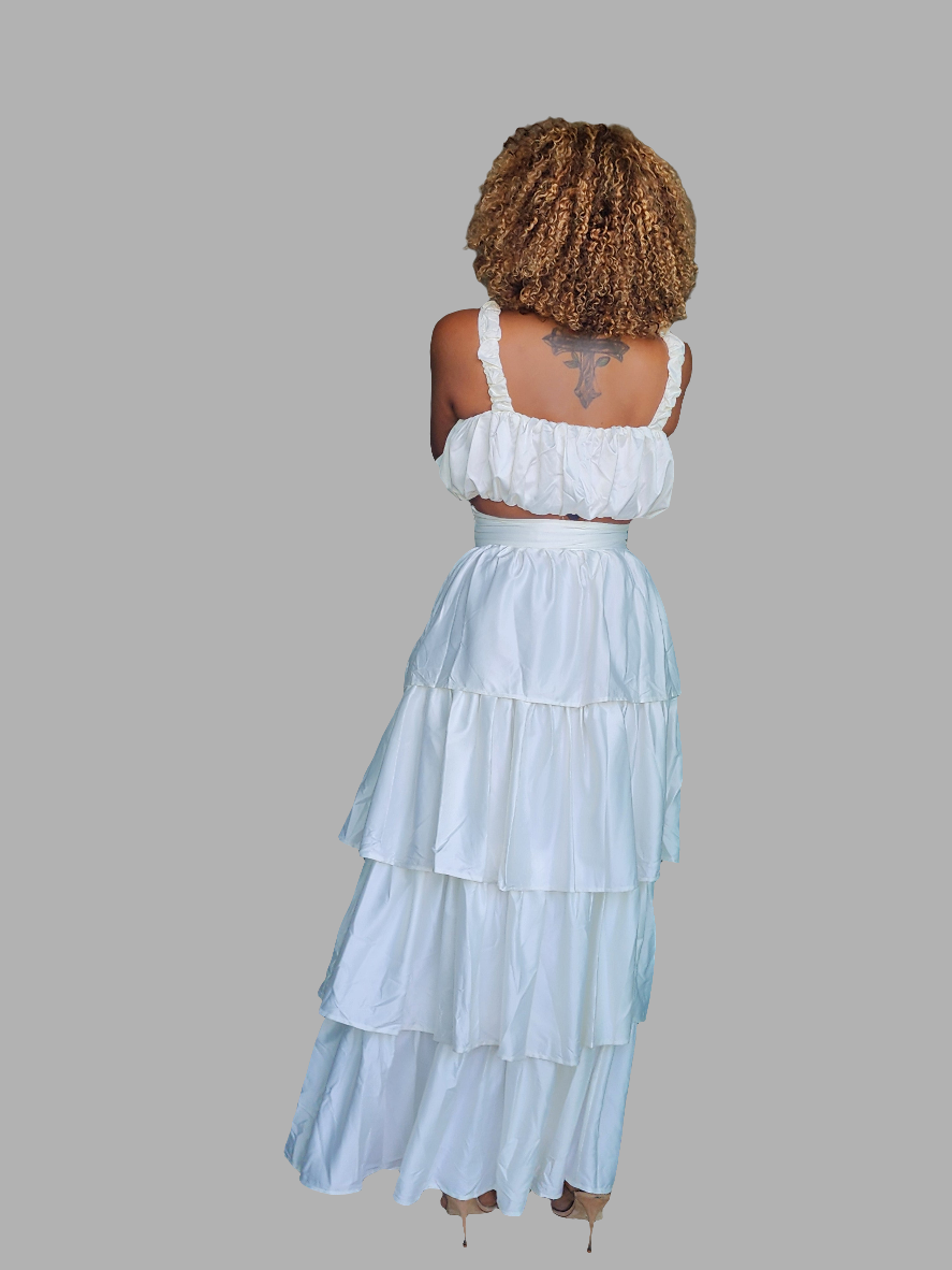 Keana Ruffle Two Piece Set