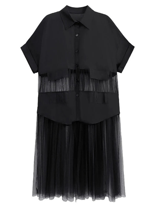 2 Tulle For You Oversized Shirt