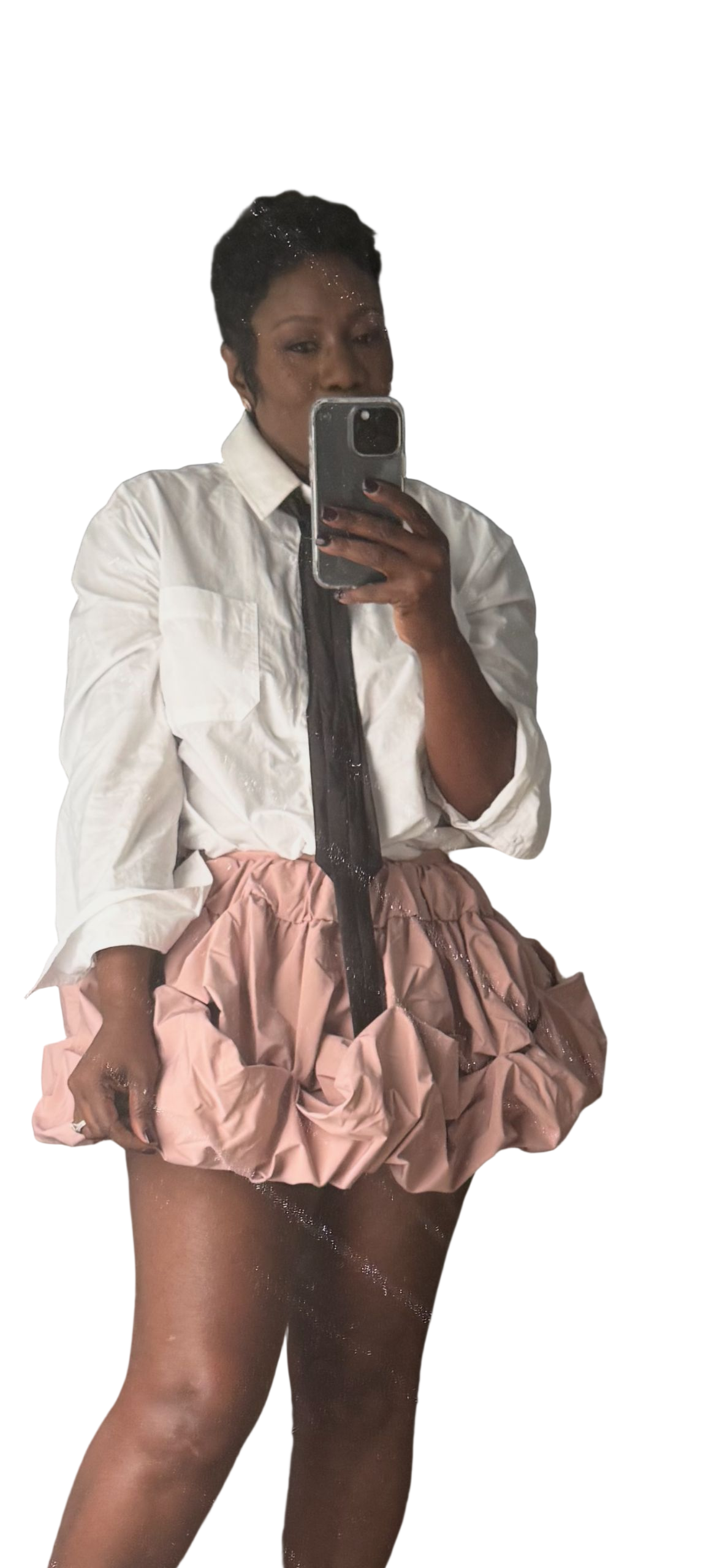 Bella Bubble Mini Skirt