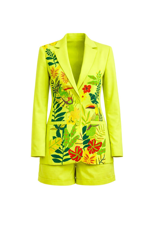 Spring Forward 2 Piece Blazer & Shorts Set