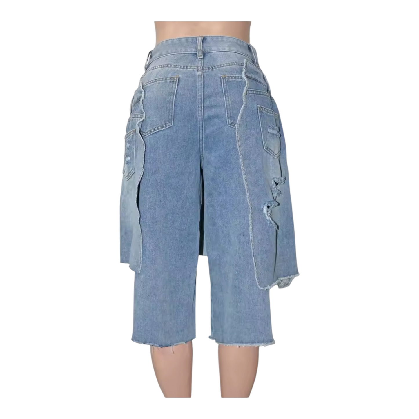 Be Unique Distressed Shorts