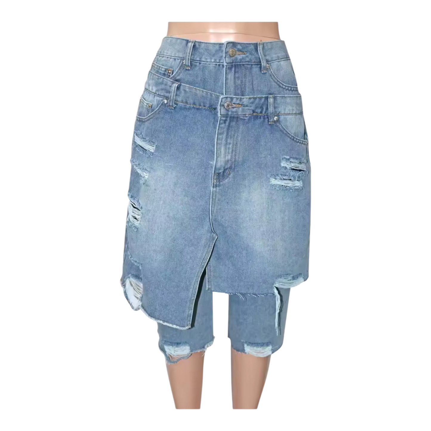 Be Unique Distressed Shorts