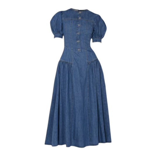Dainty Denim Dress