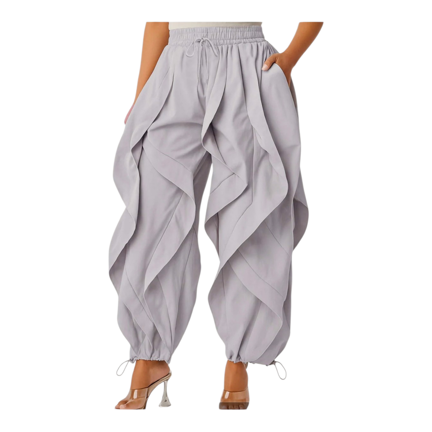 Stella Blue Drawstring Pants
