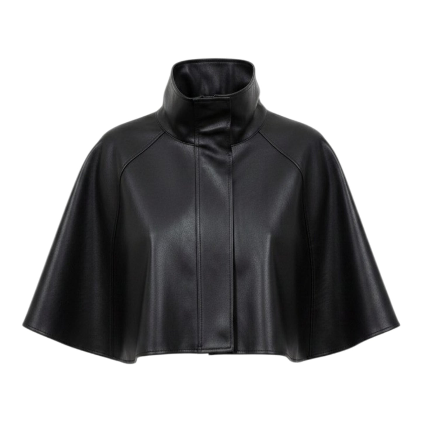 Patrice Faux Leather Poncho * Preorder* ETA 10/16