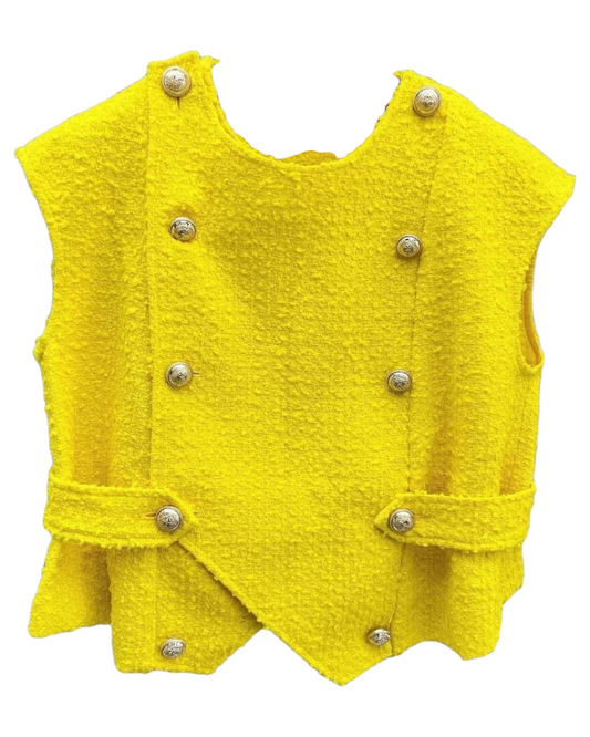 Mellow Yellow Vest *Preorder* ETA 5/28