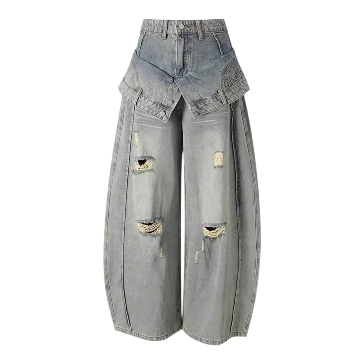 Distinctive Denim Trousers *Preorder* ETA 10/14