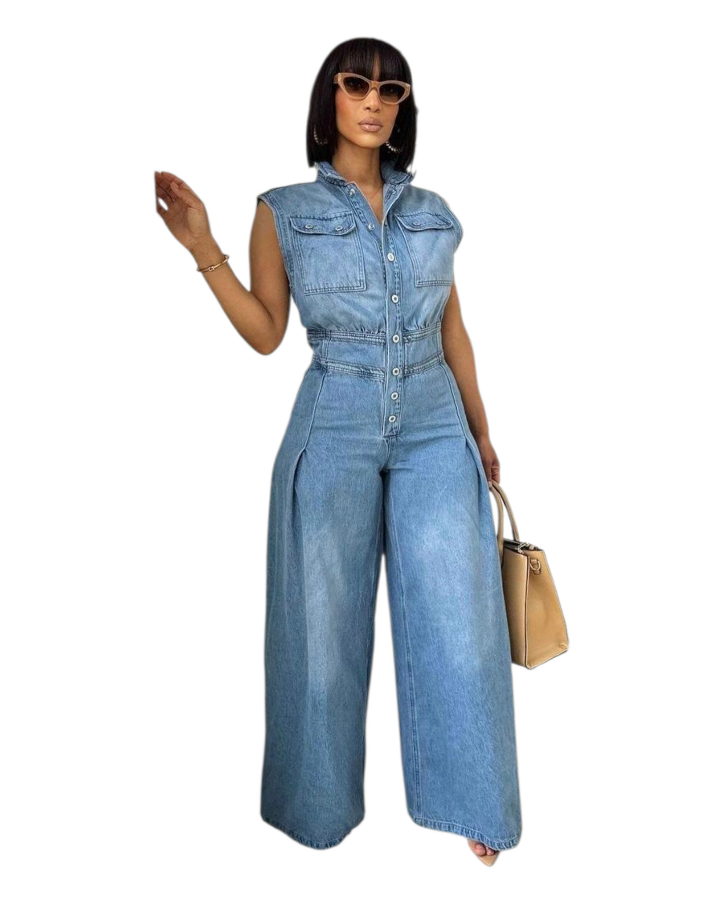 Dare to Be Denim Jumpsuit