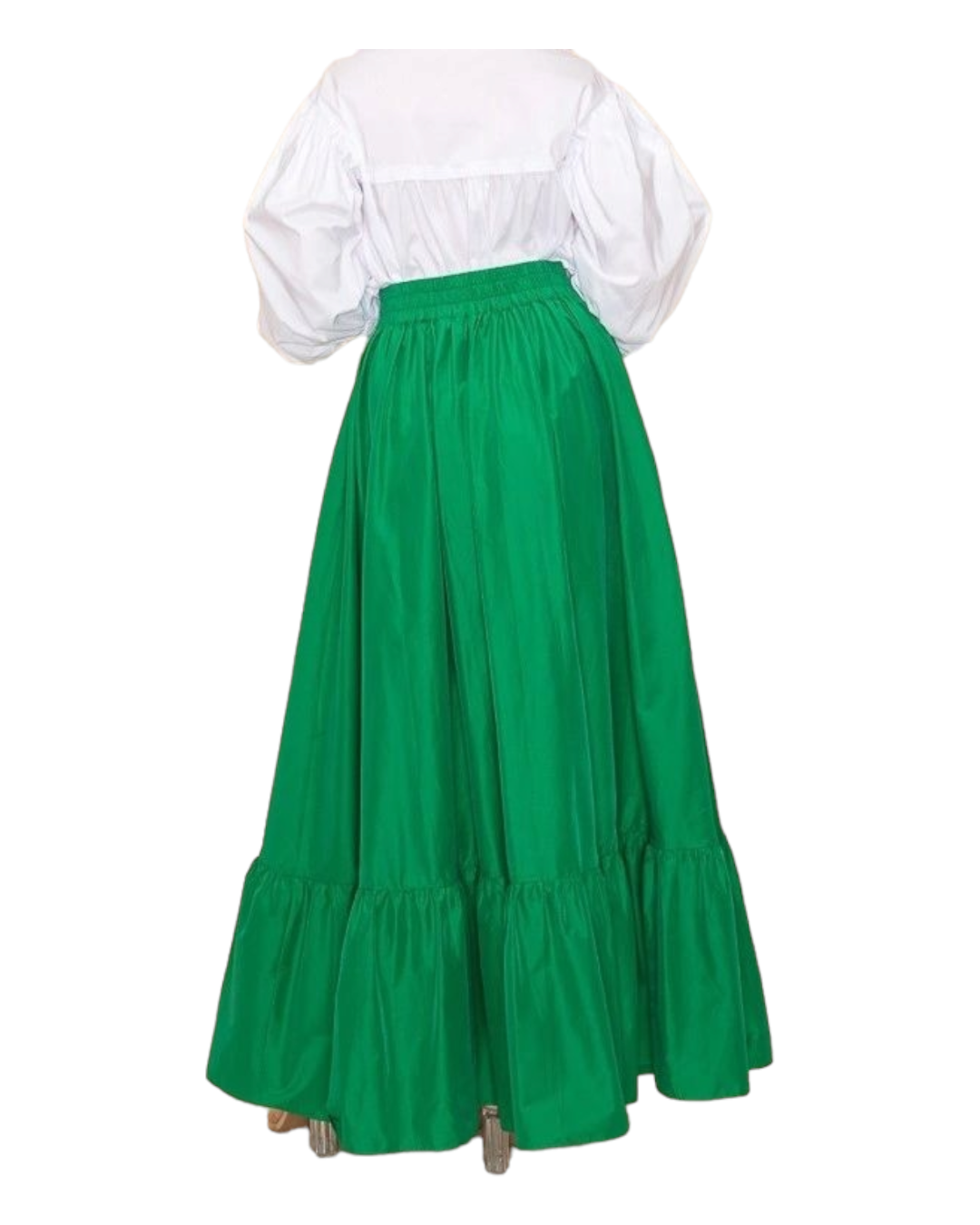 Mean Green Maxi Skirt