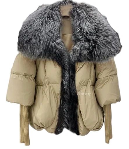 Dian Down Puffer with Trim *Preorder* ETA 11/19